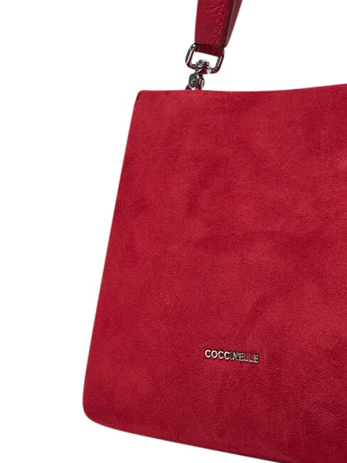 BOHEME SUEDE BIMATERIAL  Mini Bag a mano, con tracolla sangria - Borse Donna