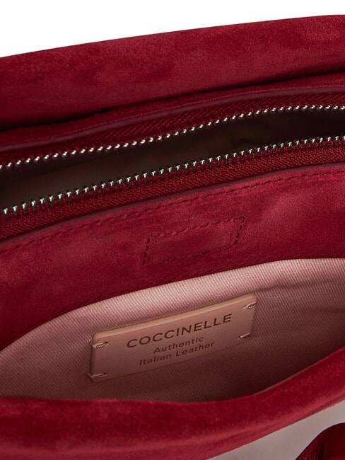 BOHEME SUEDE BIMATERIAL  Mini Bag a mano, con tracolla sangria - Borse Donna
