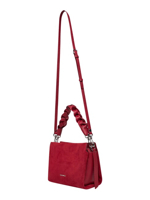 BOHEME SUEDE BIMATERIAL  Mini Bag a mano, con tracolla sangria - Borse Donna