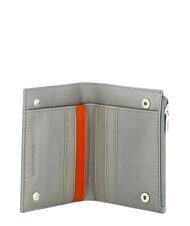 PIQUADRO PQ-BIOS Portamonete pieghevole, in nylon riciclato GRIGIO - Portafogli Uomo - 3