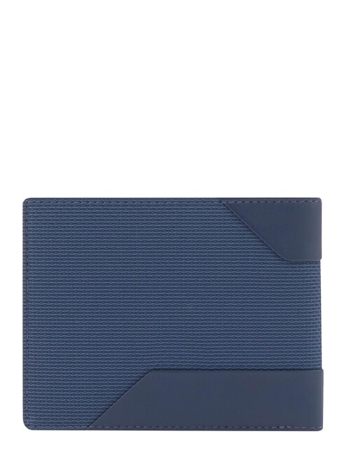 GIO Portafoglio in tessuto riciclato blu - Portafogli Uomo