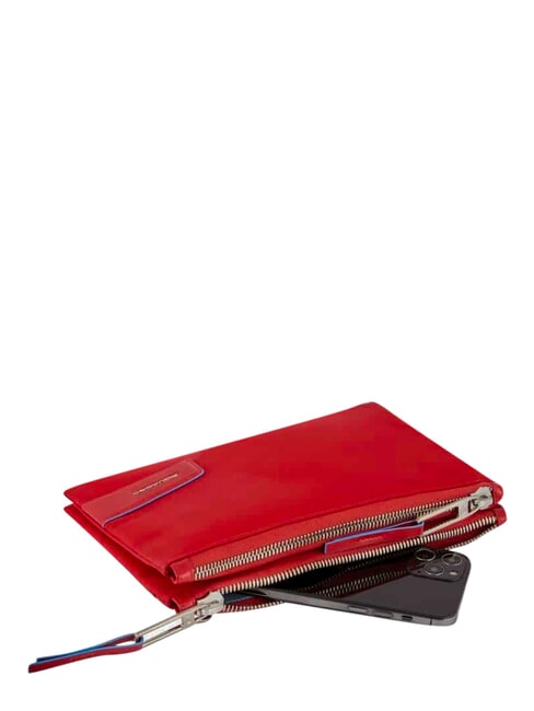 PQ-RY Pochette in tessuto riciclato ROSSO - Borse Donna