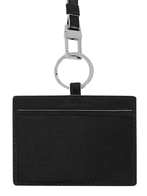 BLUE SQUARE Porta carte o badge, da collo Nero - Portafogli Uomo