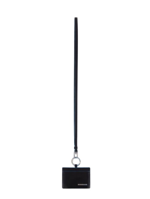 BLUE SQUARE Porta carte o badge, da collo Nero - Portafogli Uomo