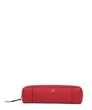 PIQUADRO CIRCLE Astuccio in pelle con ombrello mini rosso2 - Ombrelli - 4
