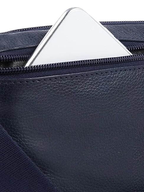 P15PLUS Marsupio in pelle blu - Marsupi