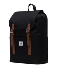 HERSCHEL RETREAT SMALL Zaino porta pc 13" NERO - Zaini Scuola & Tempo Libero - 3