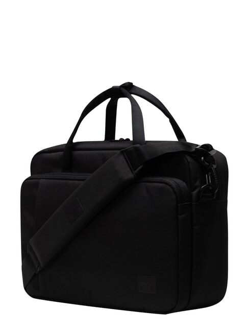 GIBSON Messenger porta PC, in tessuto NERO - Cartelle Lavoro