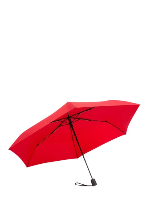 CIRCLE Astuccio in pelle con ombrello mini rosso2 - Ombrelli