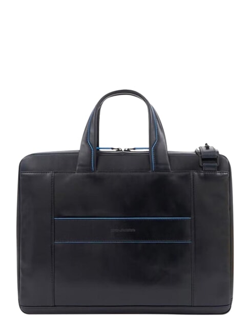 B2 REVAMP Cartella porta PC 14", in pelle blu - Cartelle Lavoro