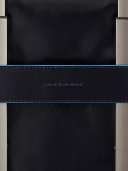 B2 REVAMP Cartella porta PC 14", in pelle blu - Cartelle Lavoro