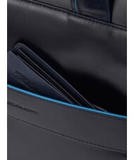 PIQUADRO B2 REVAMP Cartella porta PC 14", in pelle blu - Cartelle Lavoro - 8