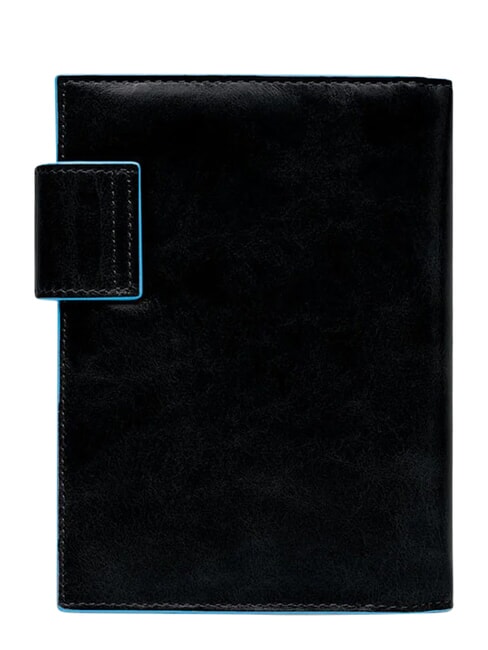 BLUE SQUARE Agenda organizer piccolo, in pelle Nero - Porta tablet & Organizer