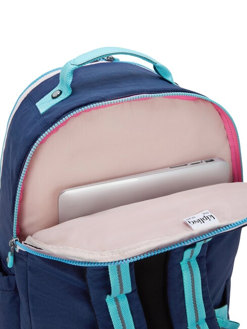 SEOUL COLLEGE Zaino porta PC 15.6" resort navy - Borse Donna