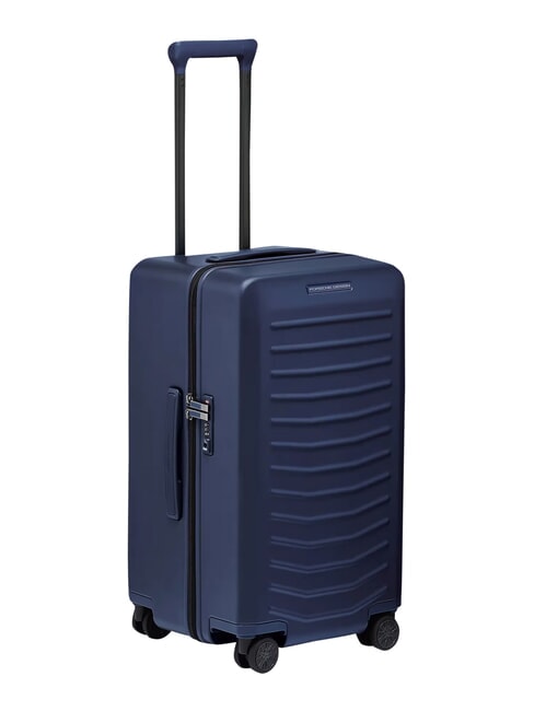 ROADSTER HARDCASE 4W Trolley Medio, ultraresistente blu - Trolley Rigidi