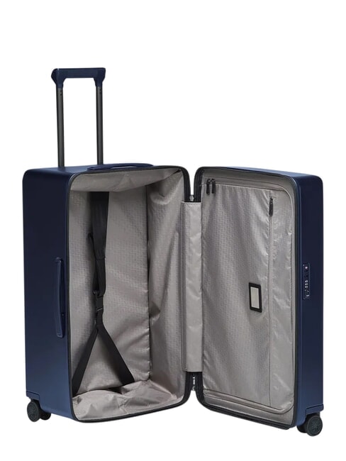 ROADSTER HARDCASE 4W Trolley Grande, ultraresistente blu - Trolley Rigidi