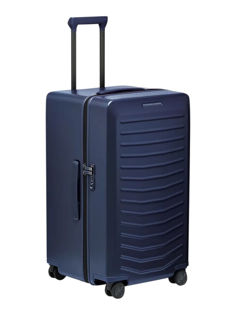 ROADSTER HARDCASE 4W Trolley Grande, ultraresistente blu - Trolley Rigidi