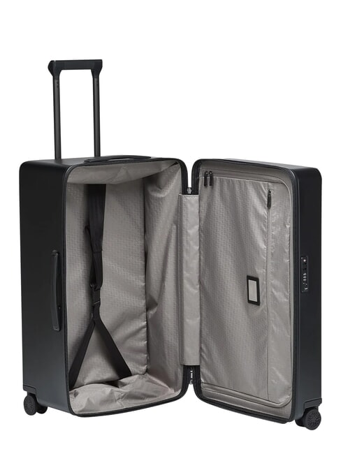 ROADSTER HARDCASE 4W Trolley Grande, ultraresistente Nero - Trolley Rigidi