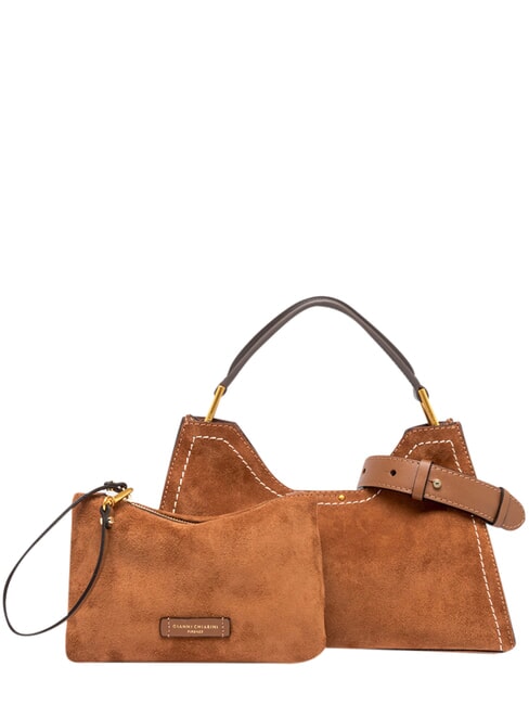 AURORA Borsa a spalla, con tracolla caramel - Borse Donna
