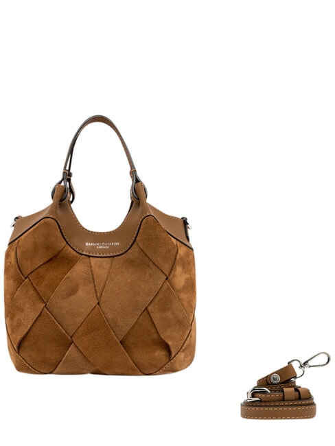 DUA Mini Bag a mano, con tracolla caramel - Borse Donna