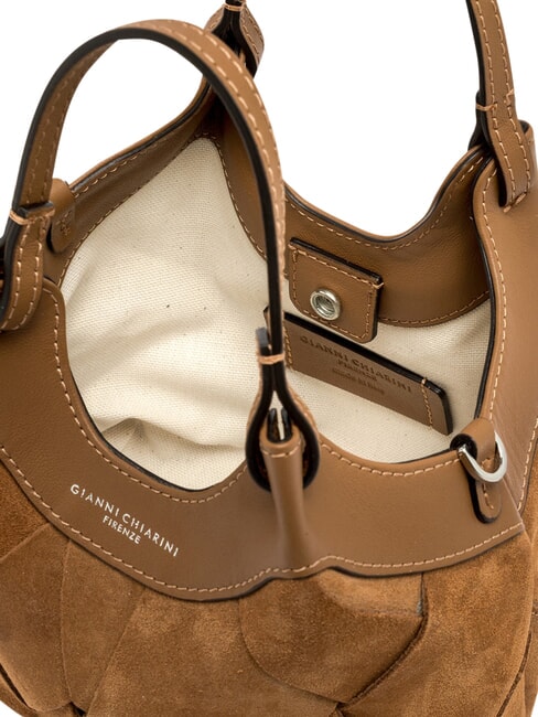 DUA Mini Bag a mano, con tracolla caramel - Borse Donna