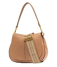 GIANNI CHIARINI HELENA ROUND Borsa a spalla, con tracolla, in pelle clay - Borse Donna - 5