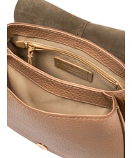 GIANNI CHIARINI HELENA ROUND Borsa a spalla, con tracolla, in pelle clay - Borse Donna - 6