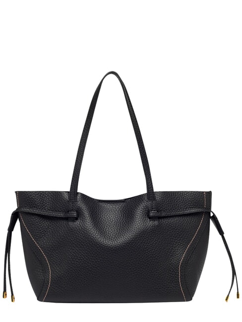 VIOLETTE Shopping Bag in pelle Nero - Borse Donna