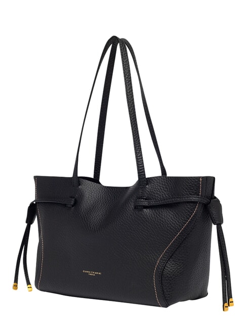 VIOLETTE Shopping Bag in pelle Nero - Borse Donna