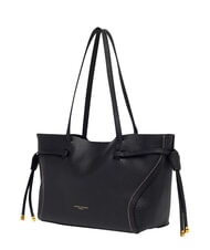 GIANNI CHIARINI VIOLETTE Shopping Bag in pelle Nero - Borse Donna - 4