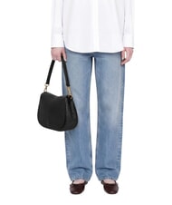 GIANNI CHIARINI HELENA ROUND Borsa a spalla, con tracolla, in pelle Nero - Borse Donna - 2