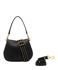 GIANNI CHIARINI HELENA ROUND Borsa a spalla, con tracolla, in pelle Nero - Borse Donna - 5