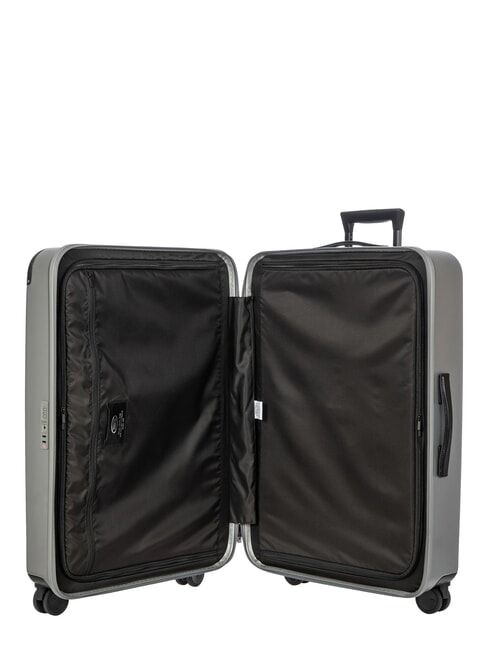 AMALFI Trolley misura grande silver/black - Trolley Rigidi