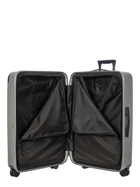AMALFI Trolley misura grande silver/black - Trolley Rigidi