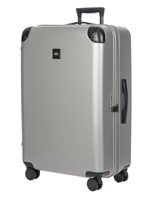 AMALFI Trolley misura grande silver/black - Trolley Rigidi