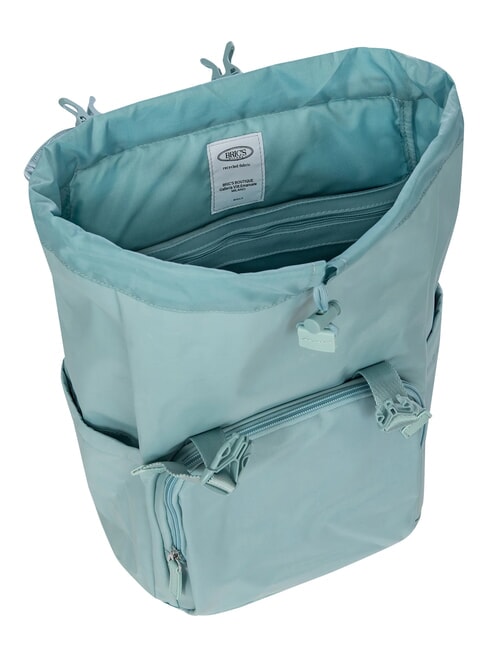 POSITANO Zaino con tasca porta PC celeste - Zaini Scuola & Tempo Libero