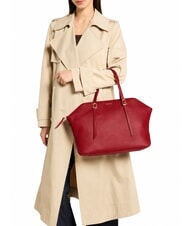 COCCINELLE CHERRY Borsa a spalla, in pelle sangria - Borse Donna - 2