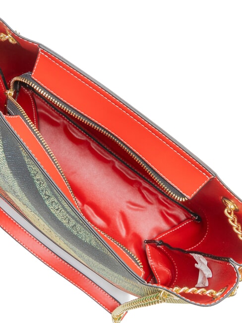 PLANETARIUM Borsa a spalla manici catena classic/ coral - Borse Donna