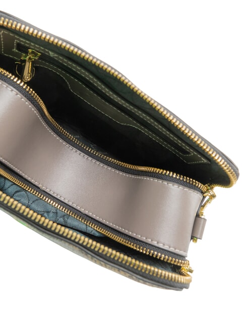 PLANETARIUM Borsa camera case a tracolla wild watercolor/ dk taupe - Borse Donna