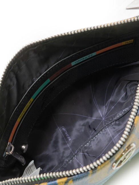 PLANETARIUM Beauty medio planet.black print - Bustine & Necessaire