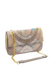 GATTINONI PLANETARIUM Borsa a spalla wild watercolor/ dk taupe - Borse Donna - 2