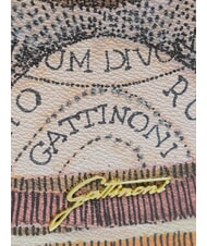 GATTINONI PLANETARIUM Borsetta a tracolla wild watercolor/ dk taupe - Borse Donna - 3