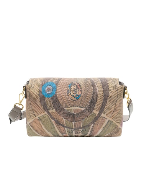 PLANETARIUM Borsetta a tracolla wild watercolor/ dk taupe - Borse Donna