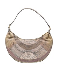 GATTINONI PLANETARIUM Borsa a spalla wild watercolor/ dk taupe - Borse Donna - 4