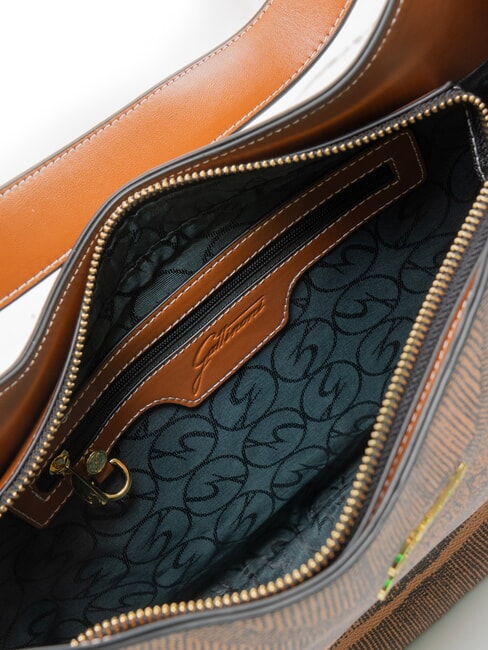 PLANETARIUM Borsa a spalla monochrom tan - Borse Donna
