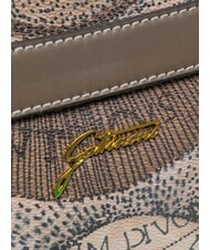 GATTINONI PLANETARIUM Borsa a spalla wild watercolor/ dk taupe - Borse Donna - 3