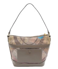 GATTINONI PLANETARIUM Borsa a spalla wild watercolor/ dk taupe - Borse Donna - 4