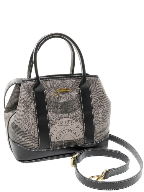 PLANETARIUM Borsa a mano, con tracolla monochrom lt grey/ black - Borse Donna