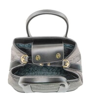 GATTINONI PLANETARIUM Borsa a mano, con tracolla monochrom lt grey/ black - Borse Donna - 5