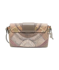 GATTINONI PLANETARIUM Borsa a tracolla con flap wild watercolor/ dk taupe - Borse Donna - 4